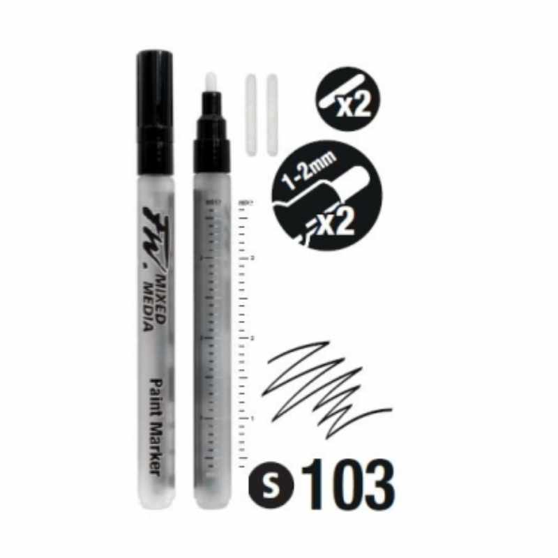 FW Marker Set Refillable [pk-2]