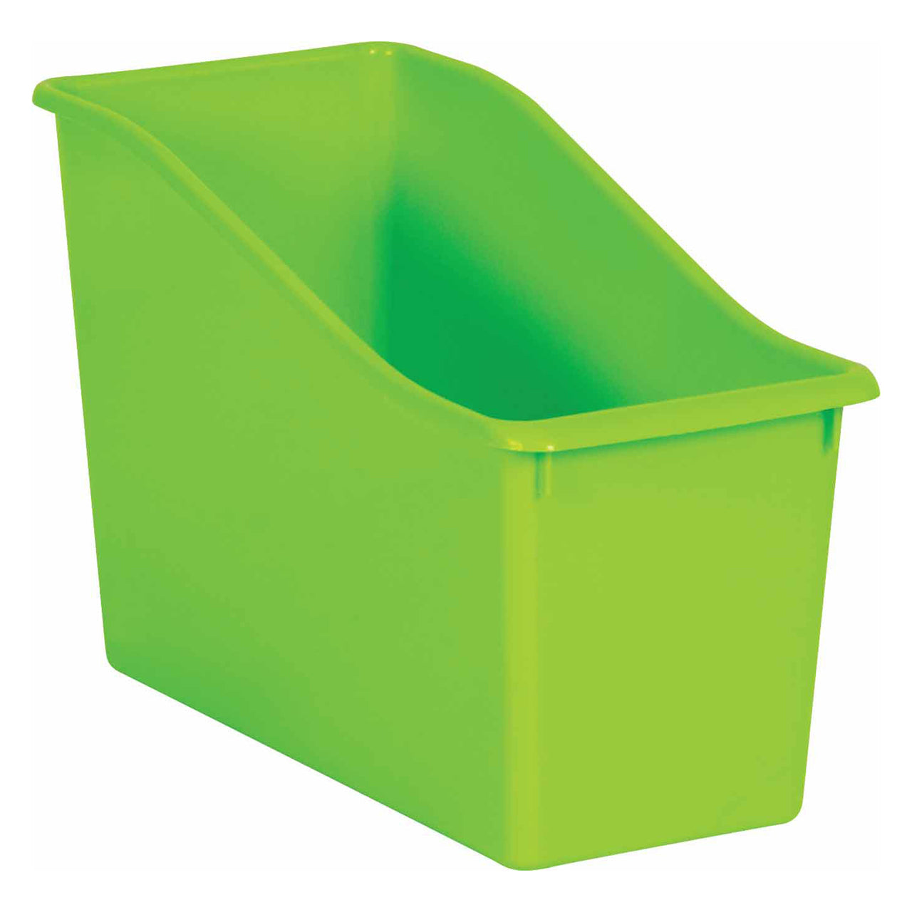 Plastic Book Bin Lime