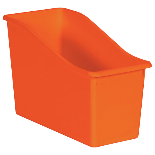 Plastic Book Bin Orange