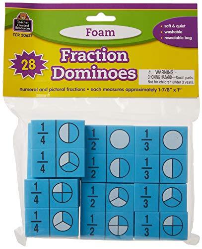 Foam Fraction Dominoes
