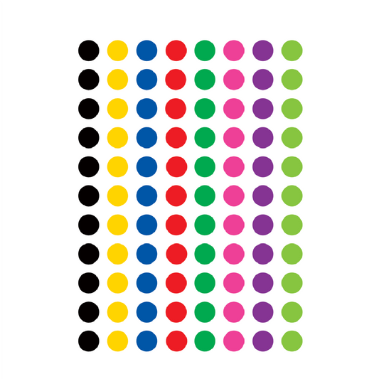 Colorful Circles Mini Stickers