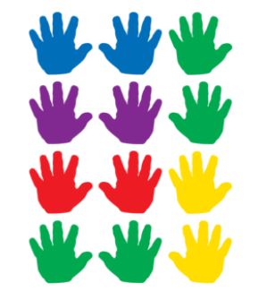Handprints Mini Accents [pk-36]