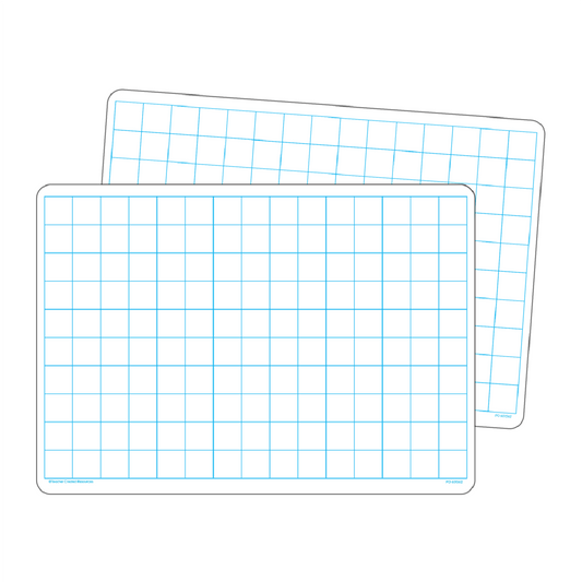 Double-Sided Math Grid Dry Erase Boards [pk-10]
