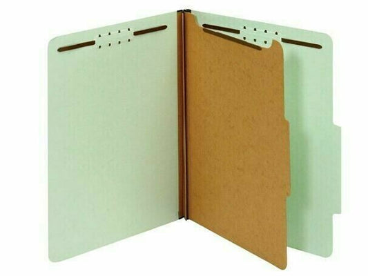 Partition Folder Letter 1p Green