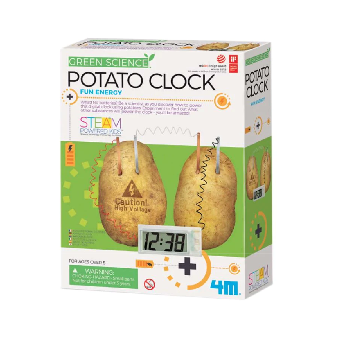 Kit Potato Clock - Fun Energy