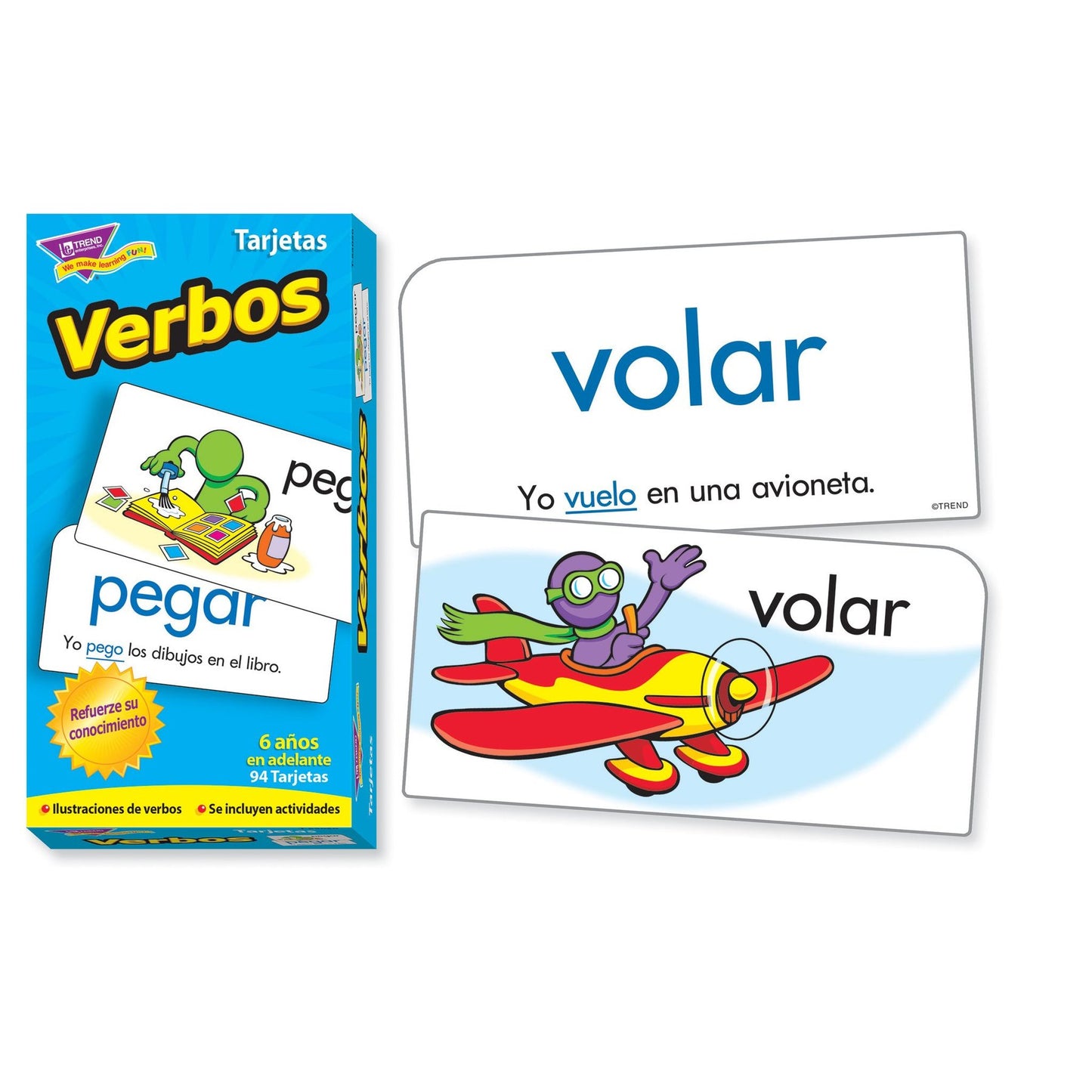 Verbos (Spanish) Skill Drill Flash Cards
