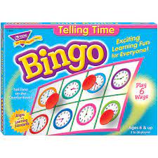 Bingo Telling Time Game