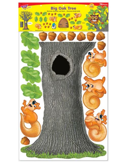 Big Oak Tree Bulletin Board Set