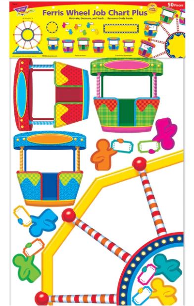 Ferris Wheel Fun Bulletin Board Set