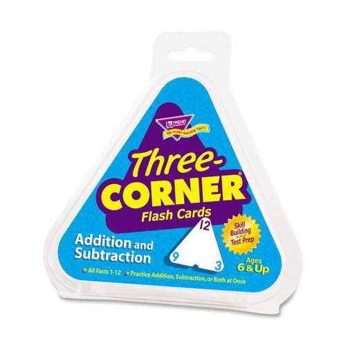 3-Corner Flash Cards Addition and Subtraction