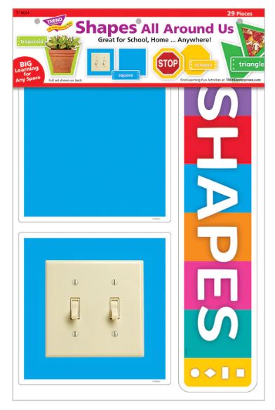 Shapes All Around Us Learning Set [29 pcs]