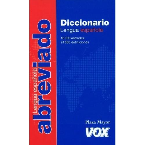 Diccionario Vox Abreviado Español (Carpeta Dura)