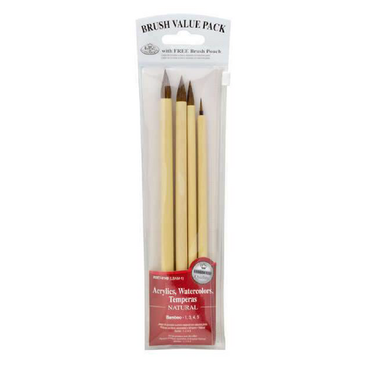 Bamboo Brush (pk-4)