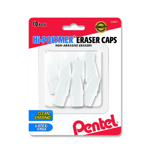 Eraser Caps Hi-Polymer [pk-10]