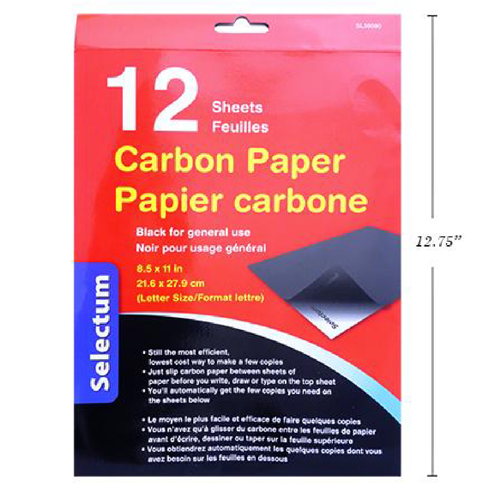 Carbon Paper Letter [pk-12]