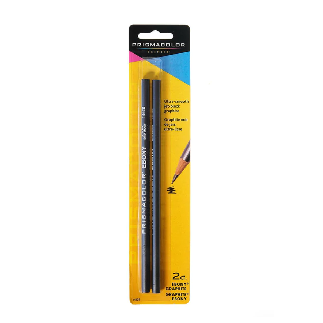 Ebony Graphite Drawing Pencil [pk-2]