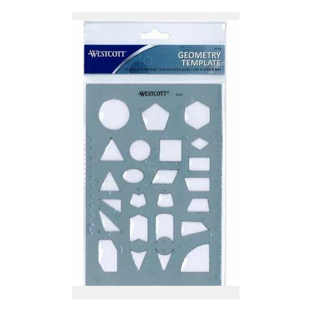 Geometry Template-Stencil – Humacao School Supply