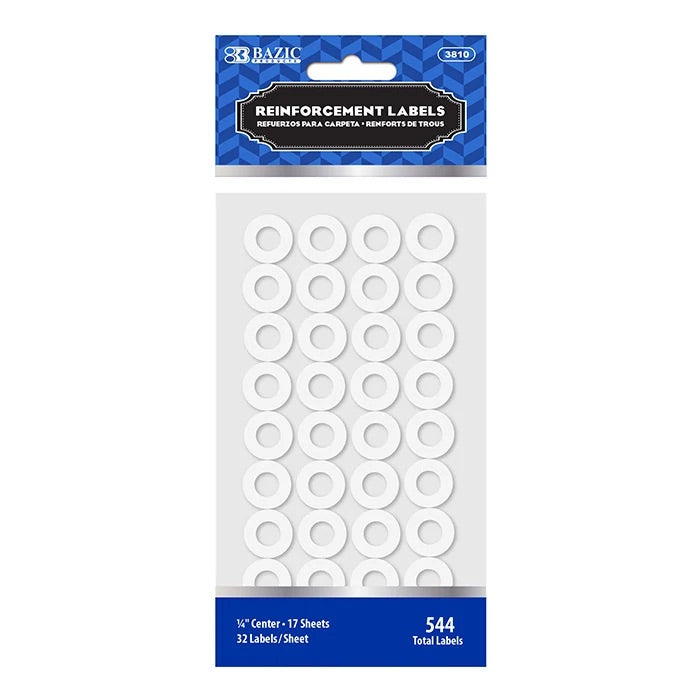 Reinforcement Labels – Humacao School Supply