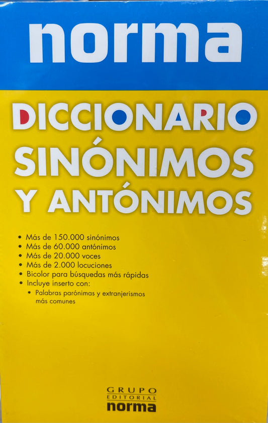 Diccionario Sinónimos y Antónimos