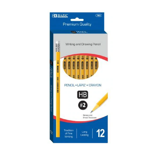 Pencil #2 Premium Yellow [Pk-12]