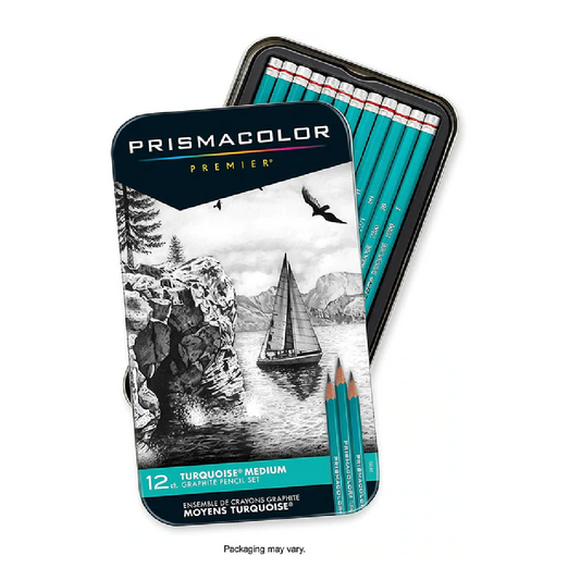 Drawing Pencil Turquoise / Medium [set-12]