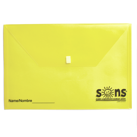 Plastic Envelope Yellow