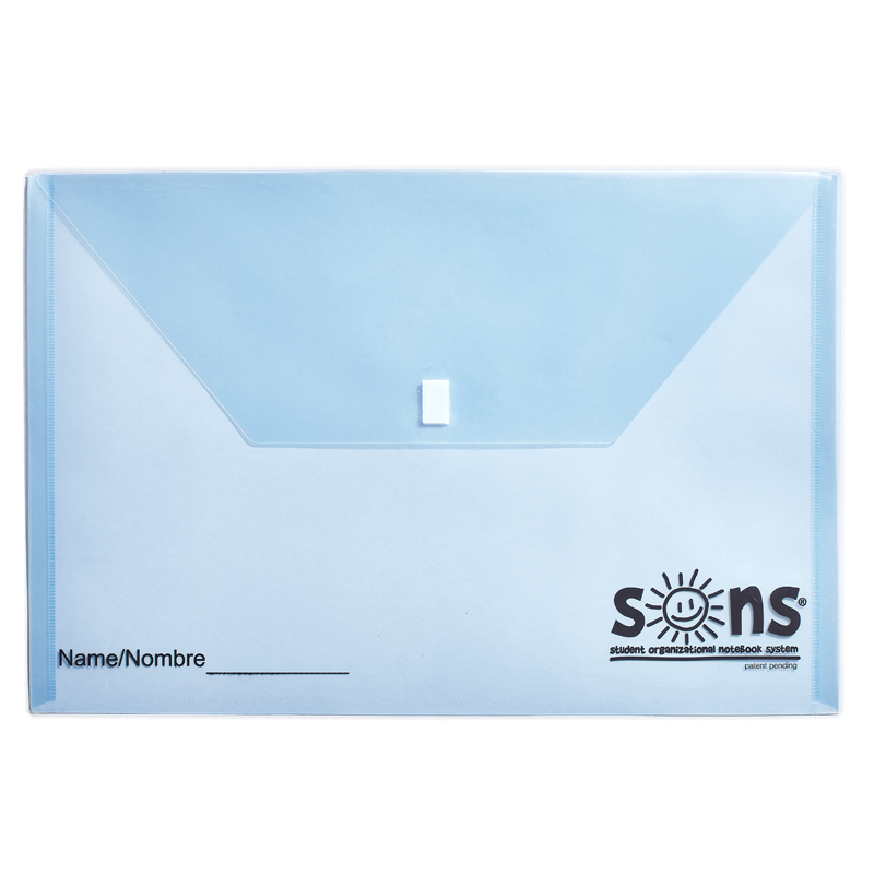Plastic Envelope Blue