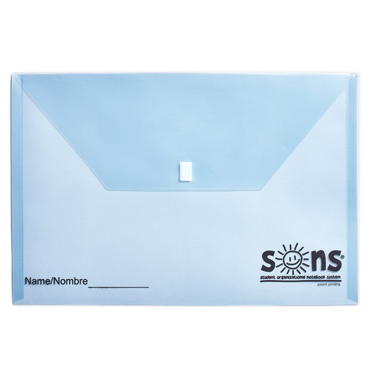 Plastic Envelope Blue