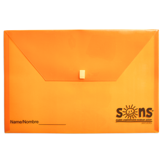 Plastic Envelope Orange